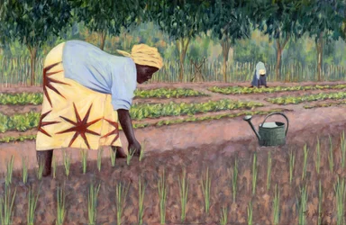 Planting Onions, 2005